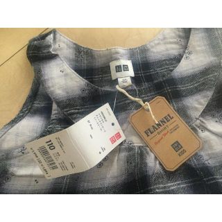 新品UNIQLOワンピース110cm(ワンピース)