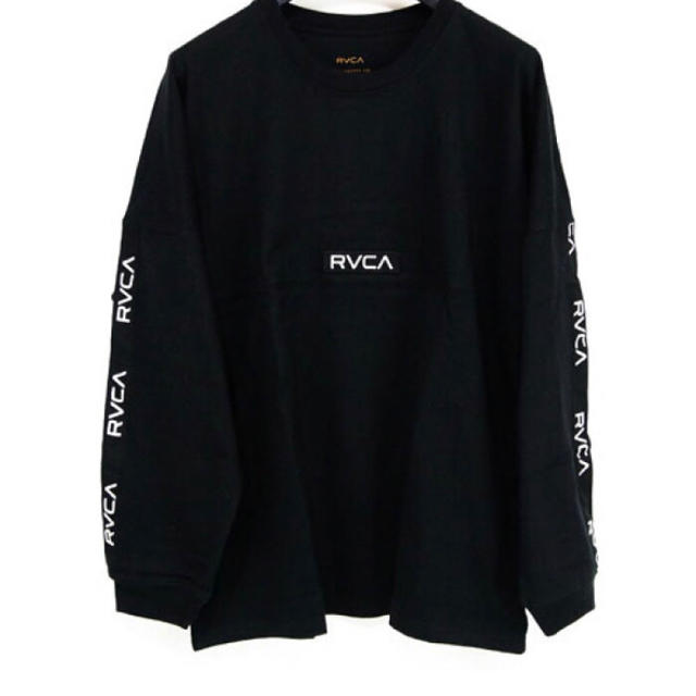 RVCA(ルーカ)の新品 RVCA ルーカ オーバー サイズ ロゴ ライン テープ ロンT M メンズのトップス(Tシャツ/カットソー(七分/長袖))の商品写真