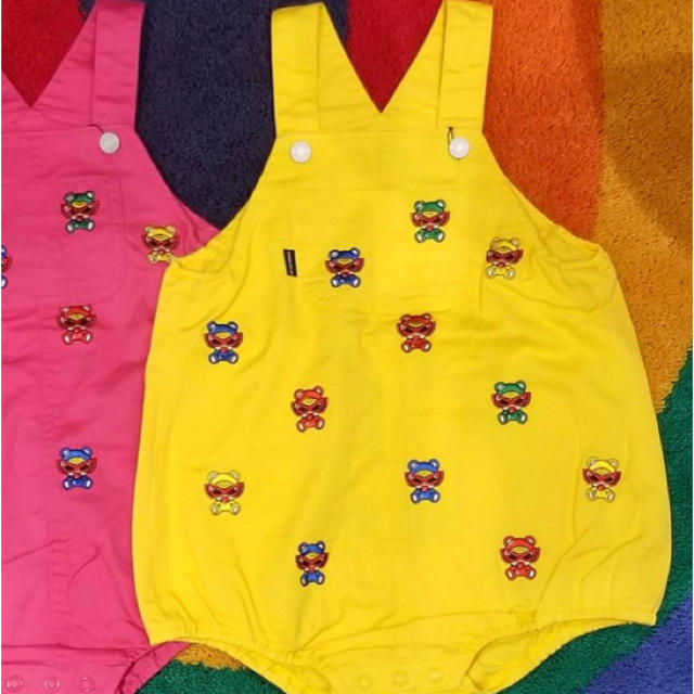 ヒスミニ HYSTERIC MINI テディ サロペット-