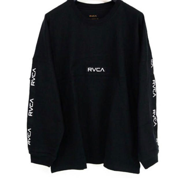 RVCA(ルーカ)の新品 RVCA ルーカ オーバー サイズ ロゴ ライン テープ ロンT L メンズのトップス(Tシャツ/カットソー(七分/長袖))の商品写真