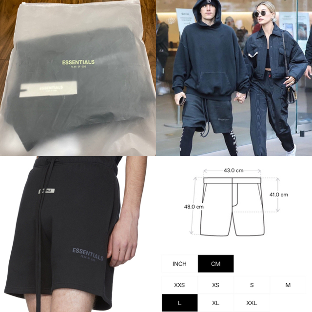 L FEAR OF GOD ESSENTIALS エッセンシャルズ パンツ