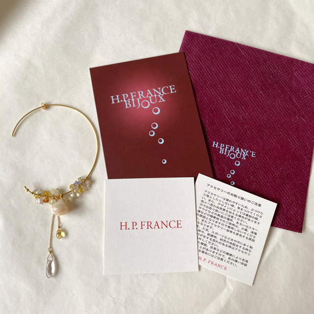 H.P.FRANCE - sweet pea ❤︎新品未使用!フープピアスの通販 by