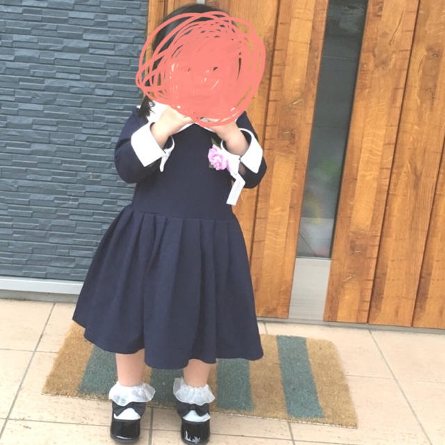 フォーマルワンピース　100cm キッズ/ベビー/マタニティのキッズ服女の子用(90cm~)(ドレス/フォーマル)の商品写真