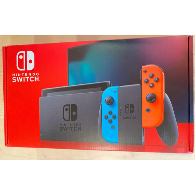 新型☆Nintendo Switch ネオンブルー/(R) ネオンレッド　本体