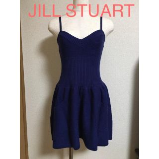 ジルスチュアート(JILLSTUART)のお値下げ【入荷数点レア】美品クリーニング済♡ジル♡ラメ×ニットワンピ　チュニック(ミニワンピース)