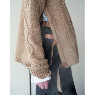 サンシー(SUNSEA)の18aw sunsea  フィッシャーマンニット(ニット/セーター)