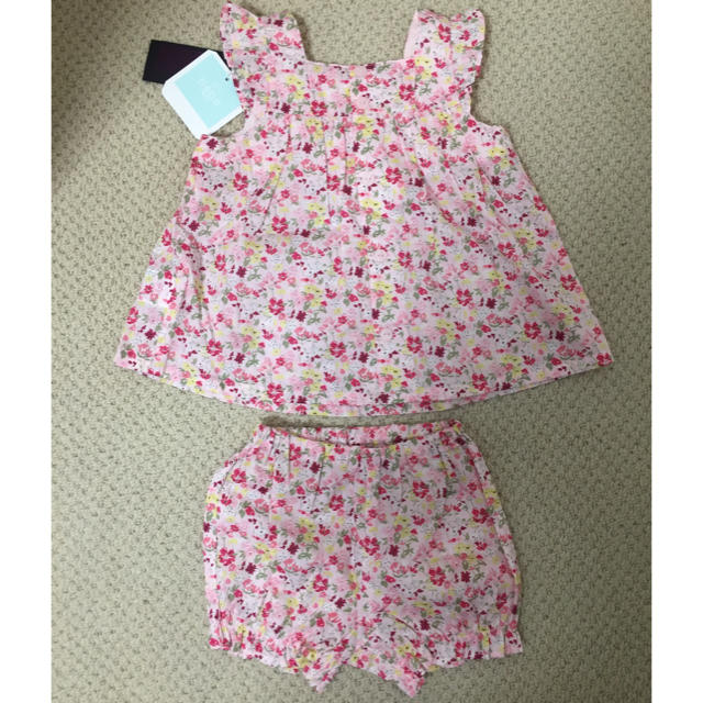 BeBe(ベベ)のべべ♡bebe LIBERTY ベビー服 チュニック ブルマ キッズ/ベビー/マタニティのベビー服(~85cm)(その他)の商品写真