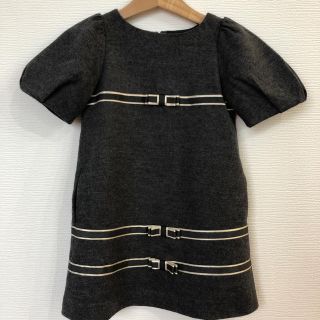 トッカ(TOCCA)の美品　TOCCA   ウールワンピース　100㎝(ワンピース)