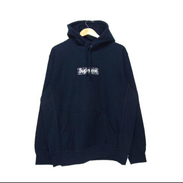 Supreme - シュプリーム□19AWバンダナ ボックスロゴ スウェット