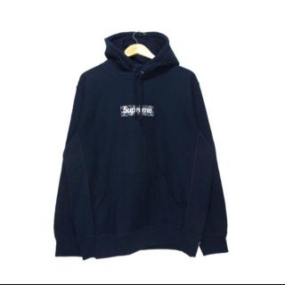 シュプリーム(Supreme)のシュプリーム■19AWバンダナ ボックスロゴ スウェット プルオーバー パーカー(パーカー)