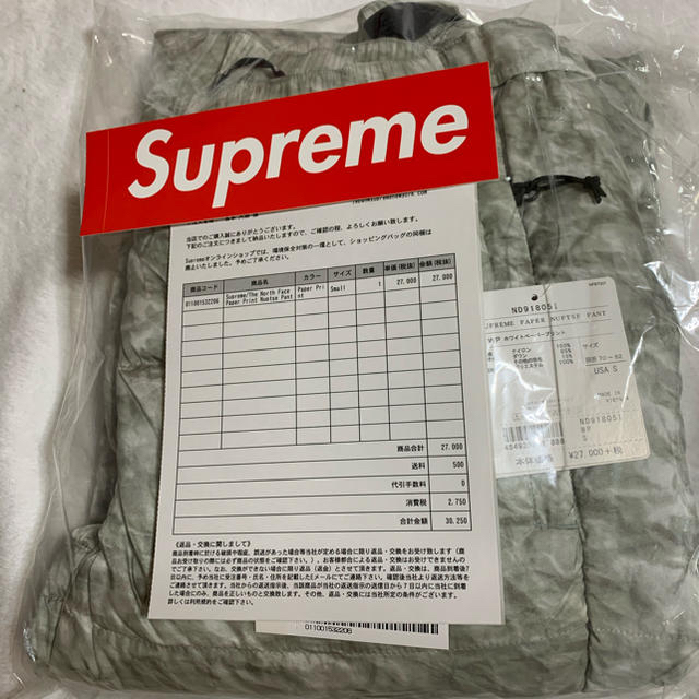 Supreme(シュプリーム)のSサイズ supreme the north face nuptse pant メンズのパンツ(その他)の商品写真