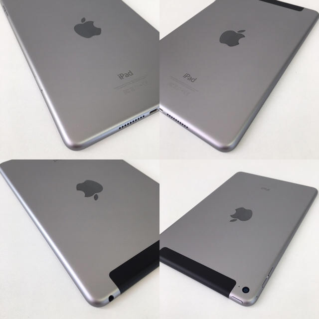 iPad mini 4 WiFi+Cellular 128GB auの通販 by 干物はうす - ☆美品☆iPad 好評大人気