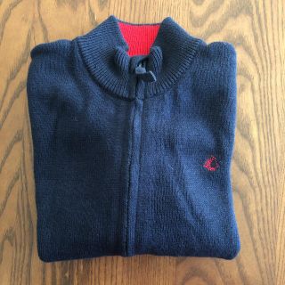 プチバトー(PETIT BATEAU)の値下げ！新品！プチバトー   ニットカーディガン(カーディガン)