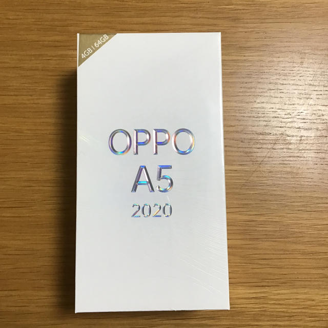 OPPO A5 2020 ブルー　新品未開封