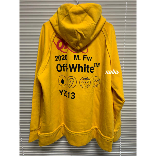 メンズ新品【 OFF-WHITE 】 INDUSTRIAL Y013 HOODIE S