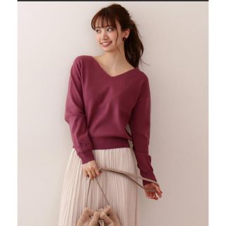 プロポーションボディドレッシング(PROPORTION BODY DRESSING)のプロポーションボディドレッシング🌸新品 🌸K様　専用Vネックセーター　ニット(ニット/セーター)