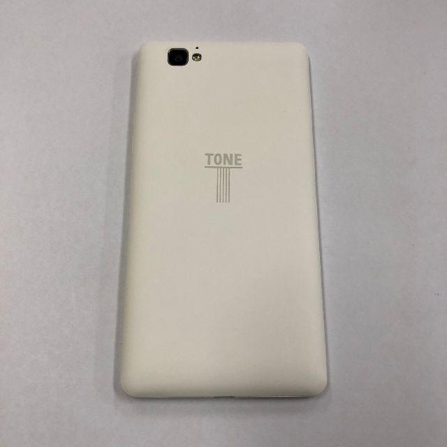 TONE m15 ホワイト スマホ/家電/カメラのスマートフォン/携帯電話(スマートフォン本体)の商品写真