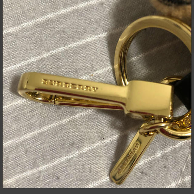 BURBERRY(バーバリー)の☆美品☆バーバリー☆クマキーホルダー☆人形☆クマ チャーム☆ベア レディースのファッション小物(キーホルダー)の商品写真