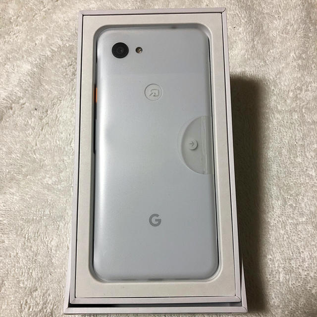 ANDROID(アンドロイド)の【SIMロック解除済】GooglePixel3a ホワイト スマホ/家電/カメラのスマートフォン/携帯電話(スマートフォン本体)の商品写真