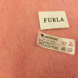 フルラ(Furla)のFURLA ピンク カシミア100%マフラー✧大特価(マフラー/ショール)
