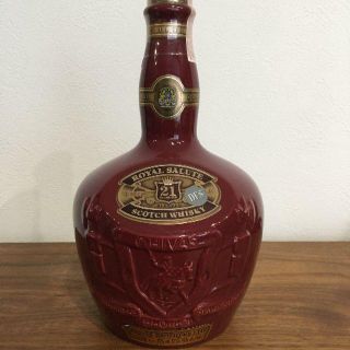 ROYAL SALUTE　ロイヤルサルート　21年　赤陶器　1000ml(ウイスキー)