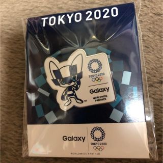 ギャラクシー   tokyo2020 東京オリンピック　ピンバッチ　新品　非売品(ノベルティグッズ)