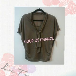 クードシャンス(COUP DE CHANCE)のCOUP DE CHANCE カットソー(カットソー(半袖/袖なし))