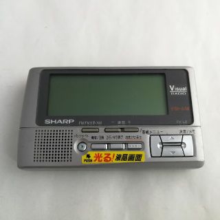 シャープ(SHARP)のSHARP FV-L2 みえるラジオ (ラジオ)