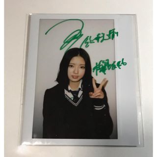欅坂46(けやき坂46) - 鈴本美愉 直筆サイン入りチェキ 2枚セットの