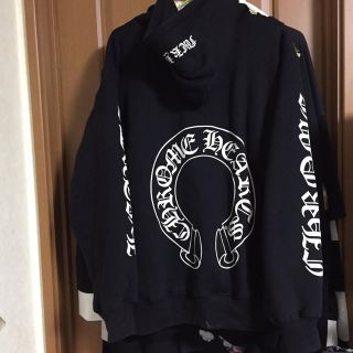 クロムハーツ(Chrome Hearts)の【美品】クロムハーツ パーカー ホースシュー(パーカー)