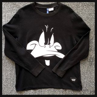 エイチアンドエム(H&M)のH&M "LOONEY TUNES"ロングTシャツ　Lサイズ　メンズ(Tシャツ/カットソー(七分/長袖))