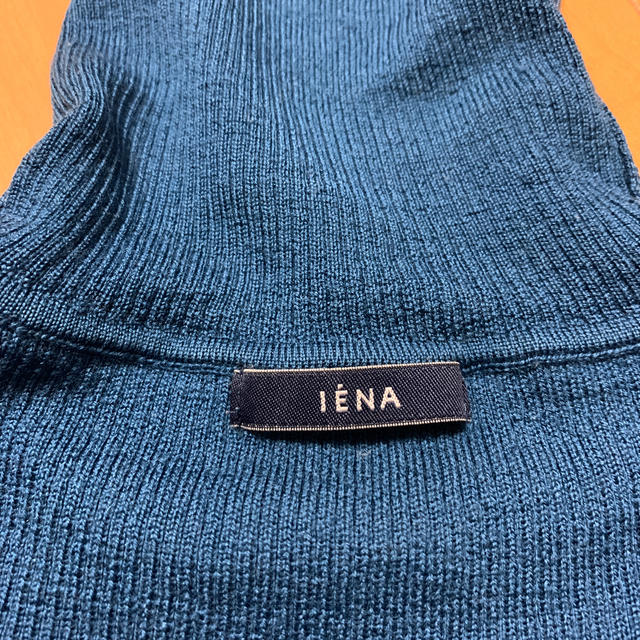 IENA(イエナ)のIENA イエナのタートルニット　ブルー レディースのトップス(ニット/セーター)の商品写真