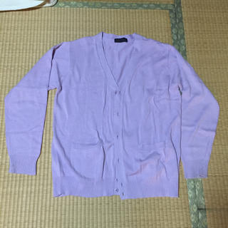 制服 カーディガン 紫(カーディガン)