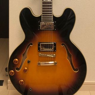 エピフォン(Epiphone)のEpiphone Sheraton II (2010年製) 左利き lefty(エレキギター)