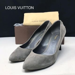 ルイヴィトン(LOUIS VUITTON)のルイヴィトン ハイヒール スエードパンプス カデナ付き(ハイヒール/パンプス)