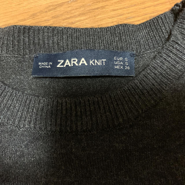 ZARA(ザラ)のZARAパール付きニット レディースのトップス(ニット/セーター)の商品写真