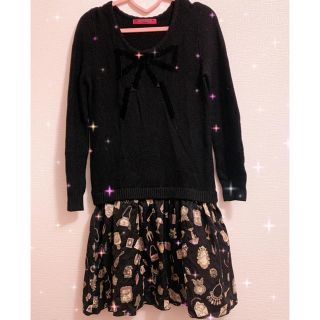 ドーリーガールバイアナスイ(DOLLY GIRL BY ANNA SUI)のワンピース♡(ひざ丈ワンピース)