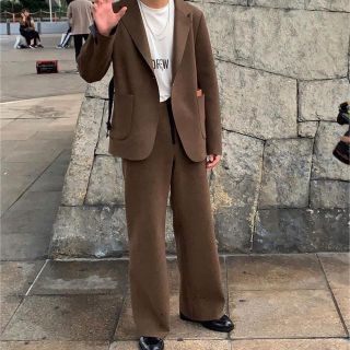 sunsea 19aw メルトンセットアップ-
