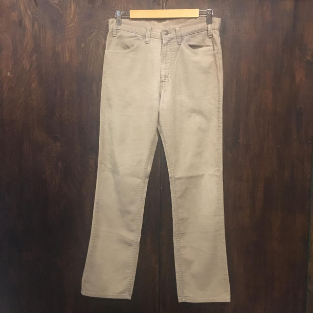 Levis リーバイス 70〜80s ビンテージ コーデュロイパンツ ベージュ