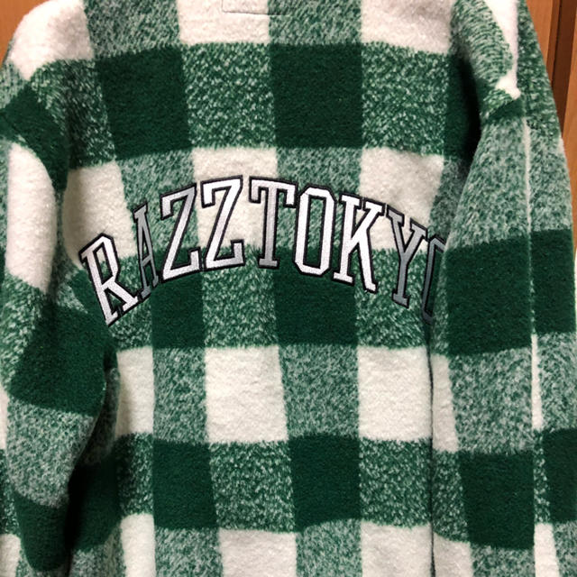 RAZZ 19aw heavy check shirt