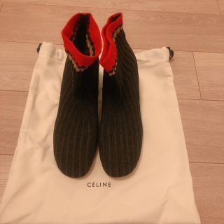 セリーヌ(celine)のCELINE ニットブーツ(ブーツ)