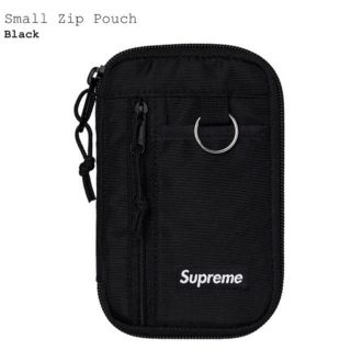 シュプリーム(Supreme)のSUPREME Small Zip Pouch Black(その他)