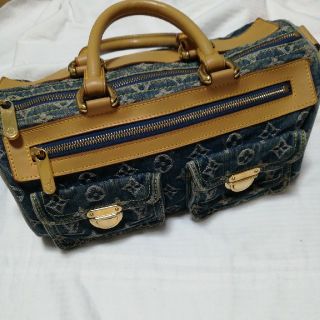 ルイヴィトン(LOUIS VUITTON)のルイヴィトン　ネオスピーディ　デニム　モノグラム(ハンドバッグ)