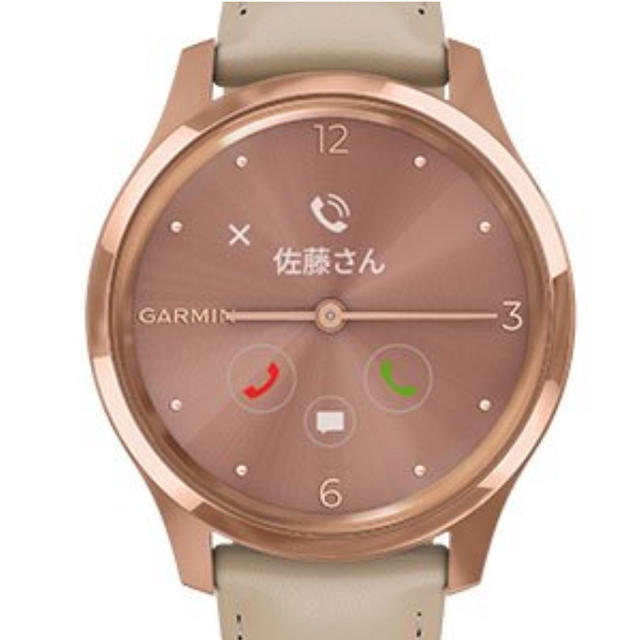 GARMIN(ガーミン)の期間限定GARMIN vivomove Luxe  メンズの時計(腕時計(デジタル))の商品写真