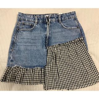 ザラ(ZARA)のザラデニムミニスカート可愛い(ミニスカート)