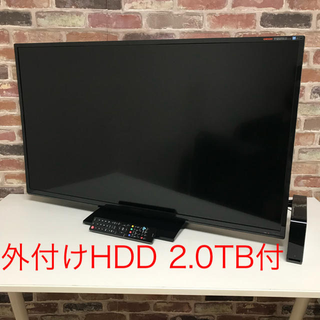 39V型 液晶 テレビ DNX39-3BP フルハイビジョン HDD2TB付 | フリマアプリ ラクマ