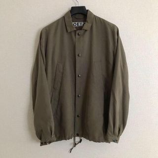 マルタンマルジェラ(Maison Martin Margiela)のGOETZE コーチジャケット ゲッツェ 48(ブルゾン)