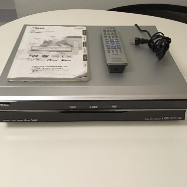 Victor(ビクター)のビクター DR-MX5 完動品 VHS&HDD&DVDビデオレコーダー スマホ/家電/カメラのテレビ/映像機器(DVDレコーダー)の商品写真