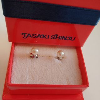 タサキ(TASAKI)のお客様専用K14WG刻印4.7mmパールピアス(ピアス)