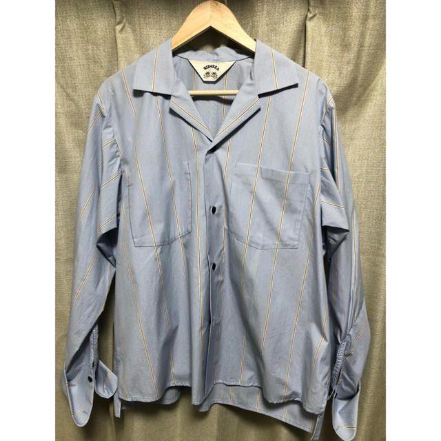 SUNSEA(サンシー)のSUNSEA 19AW BLUE BEIGE GIGOLO SHIRT サイズ2 メンズのトップス(シャツ)の商品写真